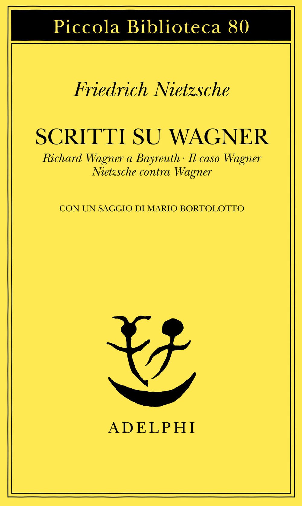 Copertina del volume: Scritti su Wagner