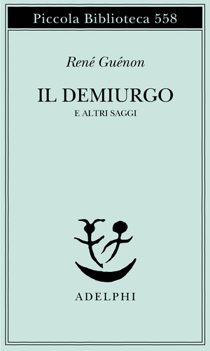 Copertina del volume: Il Demiurgo