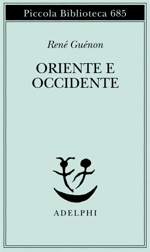 Copertina del volume: Oriente e Occidente