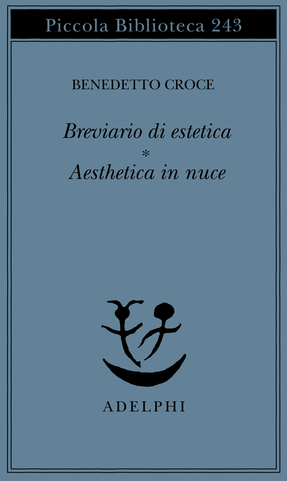 Copertina del volume: Breviario di estetica - Aesthetica in nuce