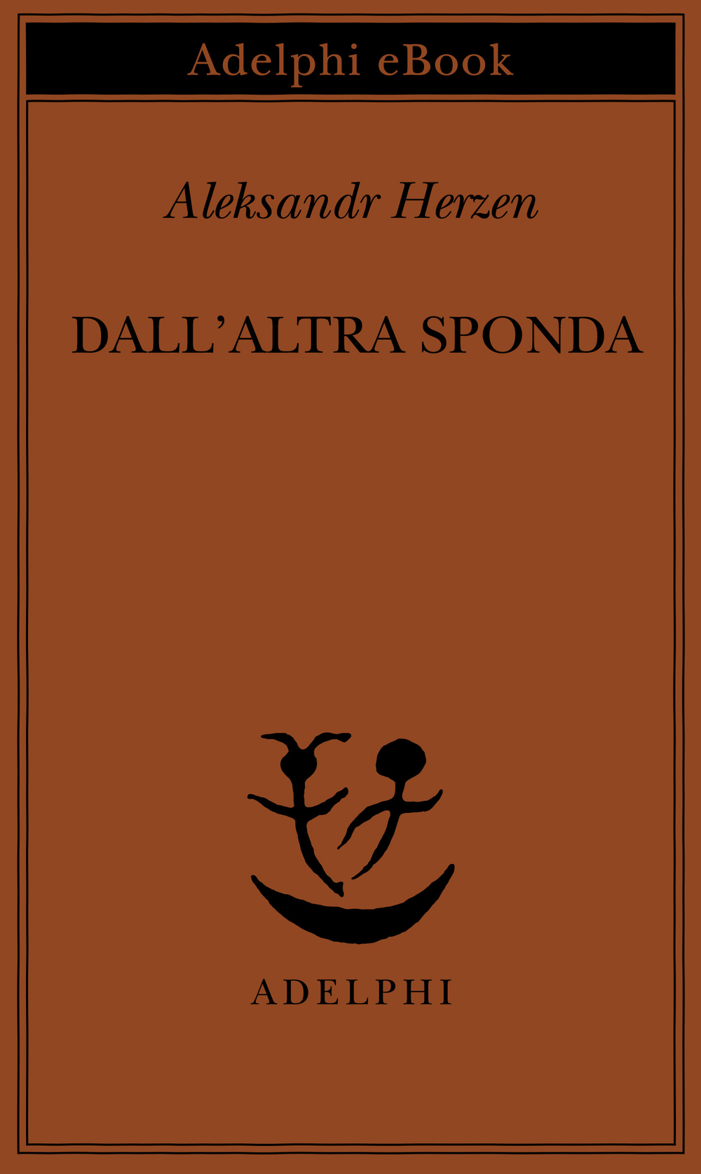 Copertina del volume: Dall’altra sponda
