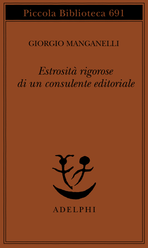 Copertina del volume: Estrosità rigorose di un consulente editoriale