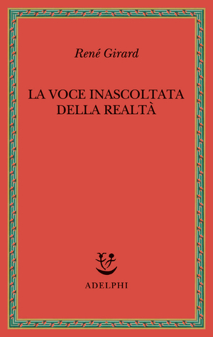 Copertina del volume: La voce inascoltata della realtà