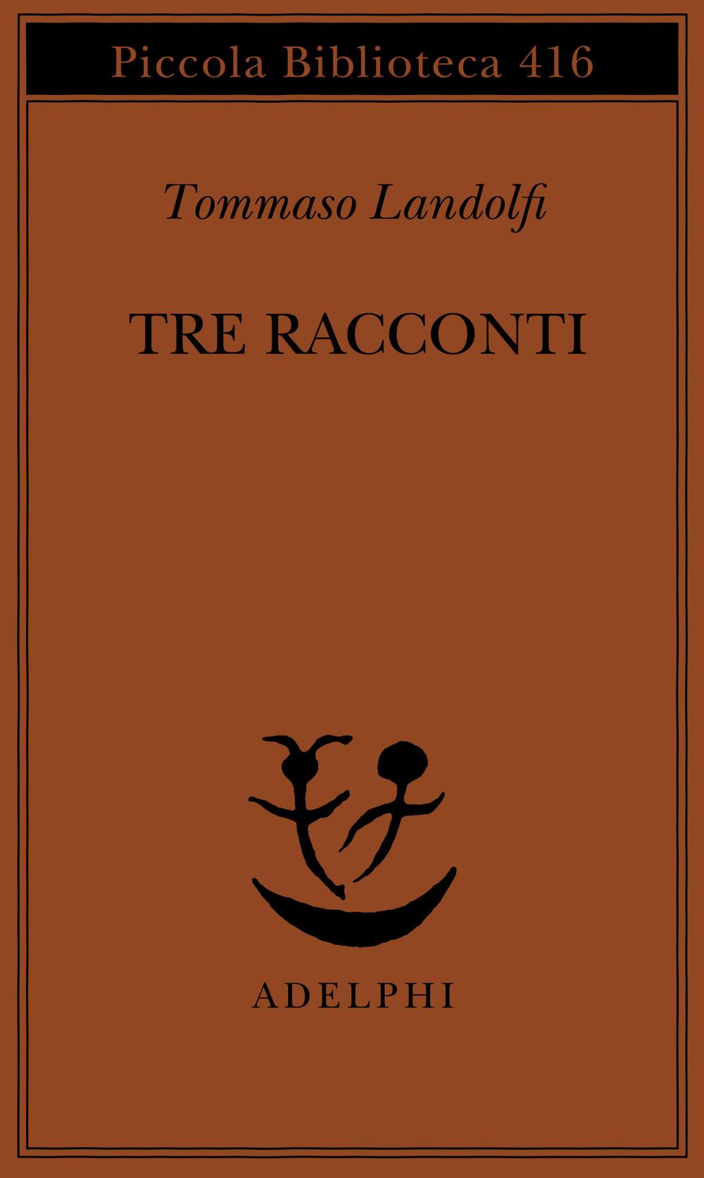 Copertina del volume: Tre racconti
