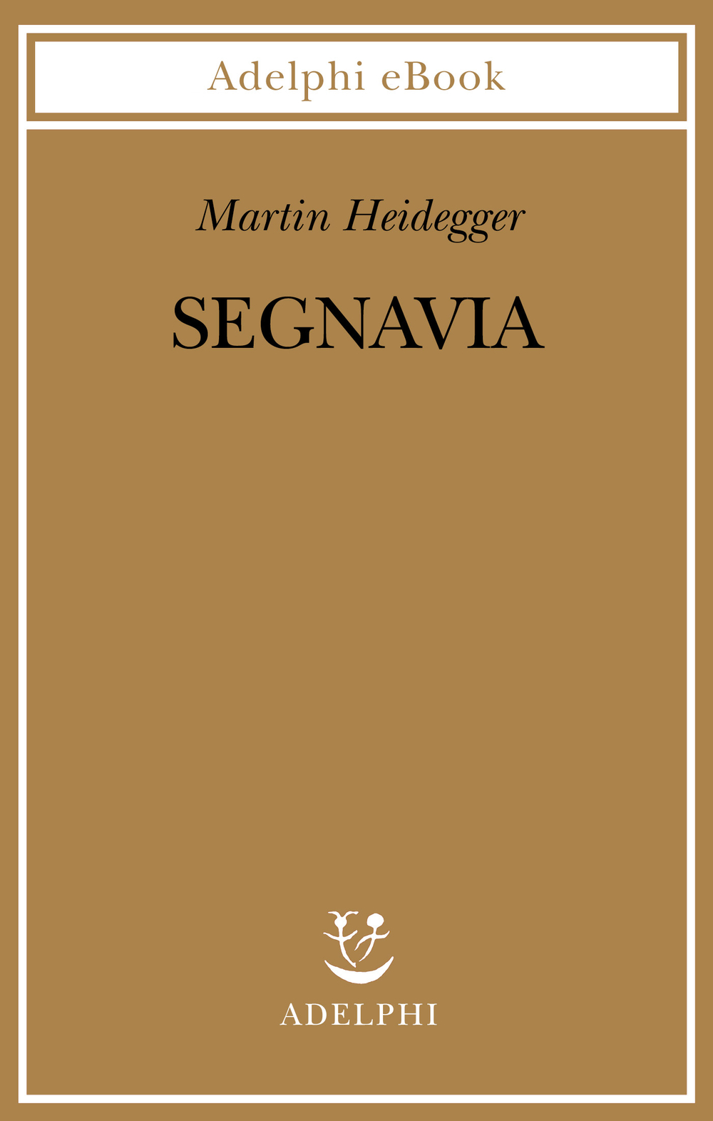 Copertina del volume: Segnavia