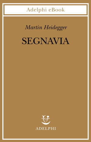 Copertina del volume: Segnavia