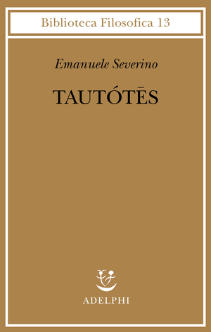 Copertina del volume: Tautótes