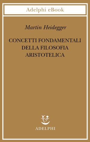 Copertina del volume: Concetti fondamentali della filosofia aristotelica