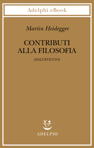 Copertina del volume: Contributi alla filosofia