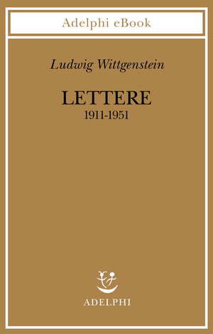 Copertina del volume: Lettere