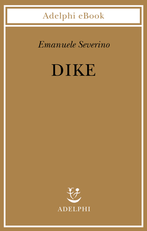 Copertina del volume: Dike