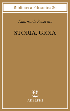 Copertina del volume: Storia, Gioia