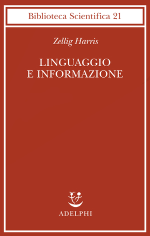 Copertina del volume: Linguaggio e informazione