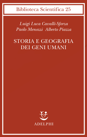 Copertina del volume: Storia e geografia dei geni umani