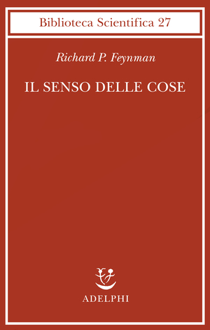 Copertina del volume: Il senso delle cose
