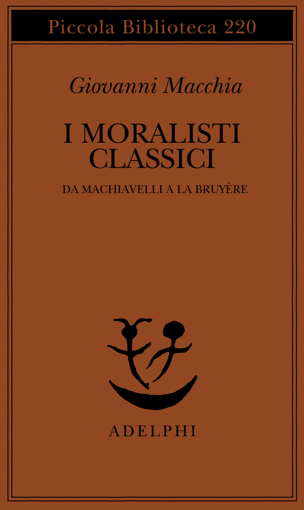 Copertina del volume: I moralisti classici
