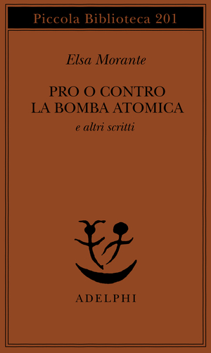 Copertina del volume: Pro o contro la bomba atomica
