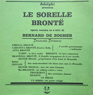 Copertina del volume: Le sorelle Brontë
