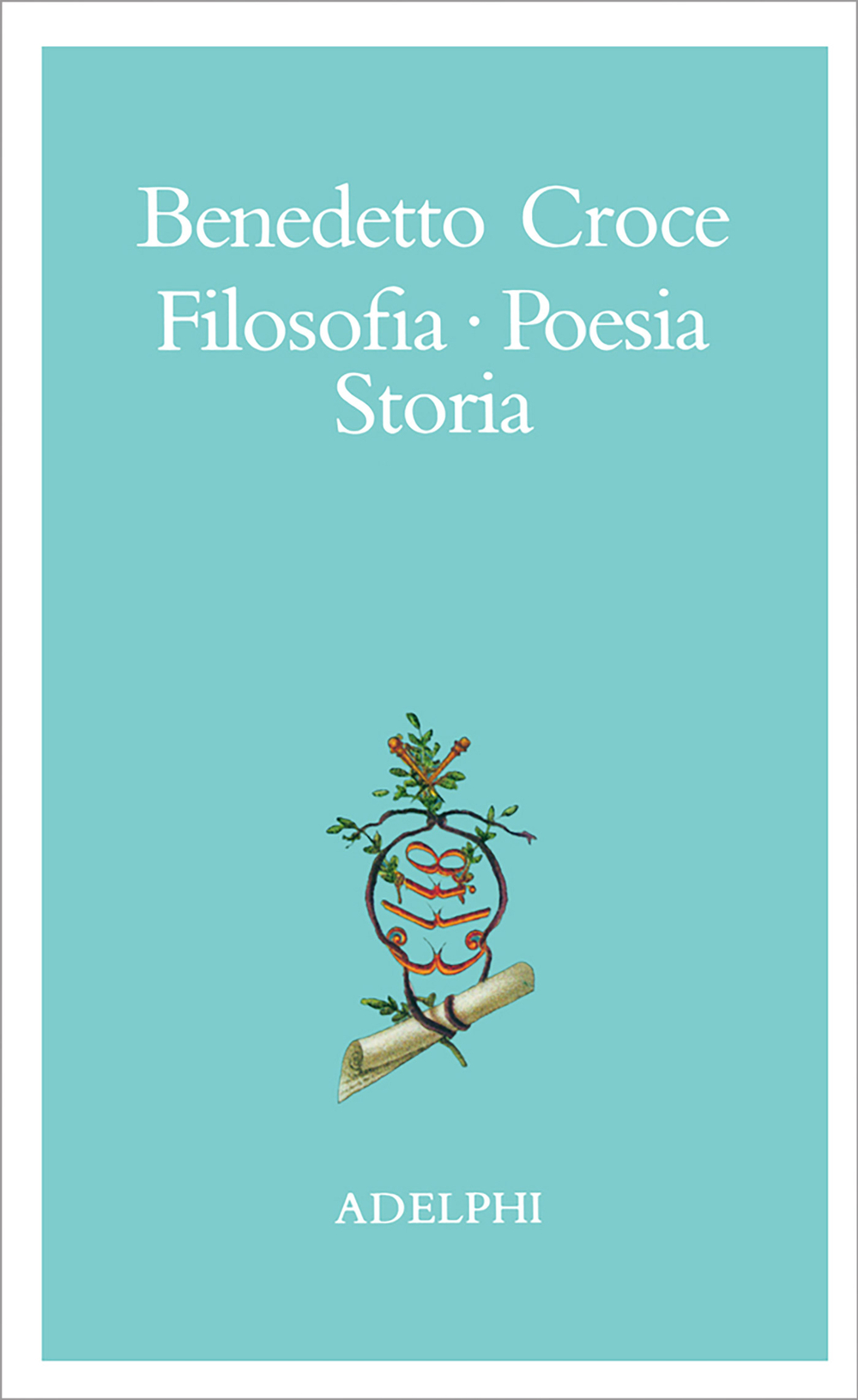 Copertina del volume: Filosofia - Poesia - Storia