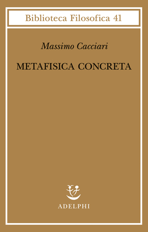 Copertina del volume: Metafisica concreta