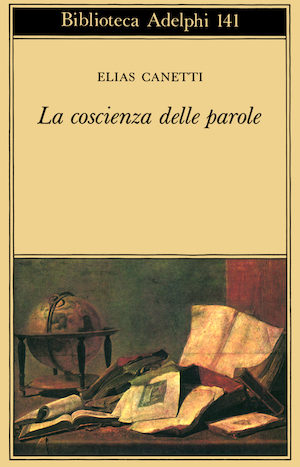 Copertina del volume: La coscienza delle parole