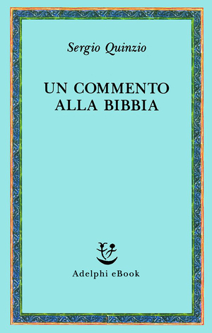 Copertina del volume: Un commento alla Bibbia