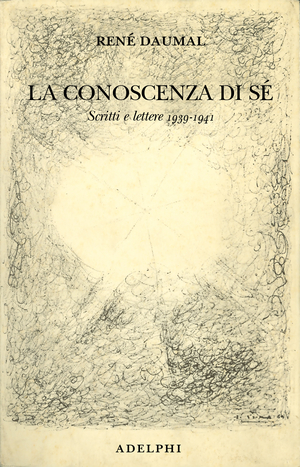 Copertina del volume: La conoscenza di sé.
