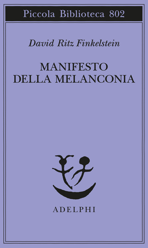 Copertina del volume: Manifesto della Melanconia