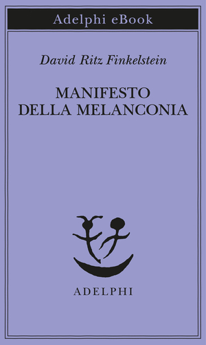 Copertina del volume: Manifesto della Melanconia