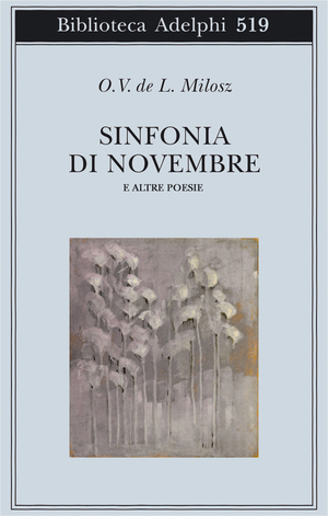Copertina del volume: Sinfonia di Novembre