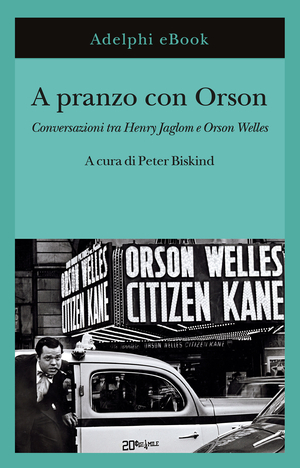 Copertina del volume: A pranzo con Orson