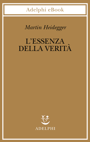 Copertina del volume: L’essenza della verità