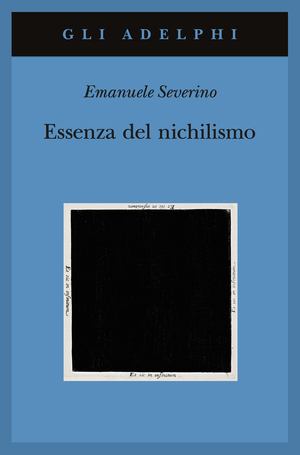 Copertina del volume: Essenza del nichilismo
