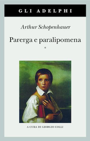 Copertina del volume: Parerga e paralipomena