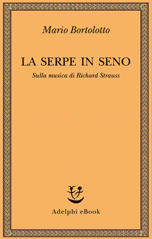 Copertina del volume: La serpe in seno