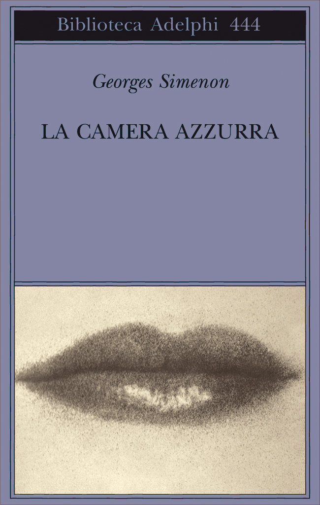 Georges Simenon : la camera azzurra ed. Adelphi A16