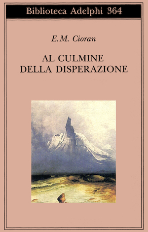 Copertina del volume: Al culmine della disperazione