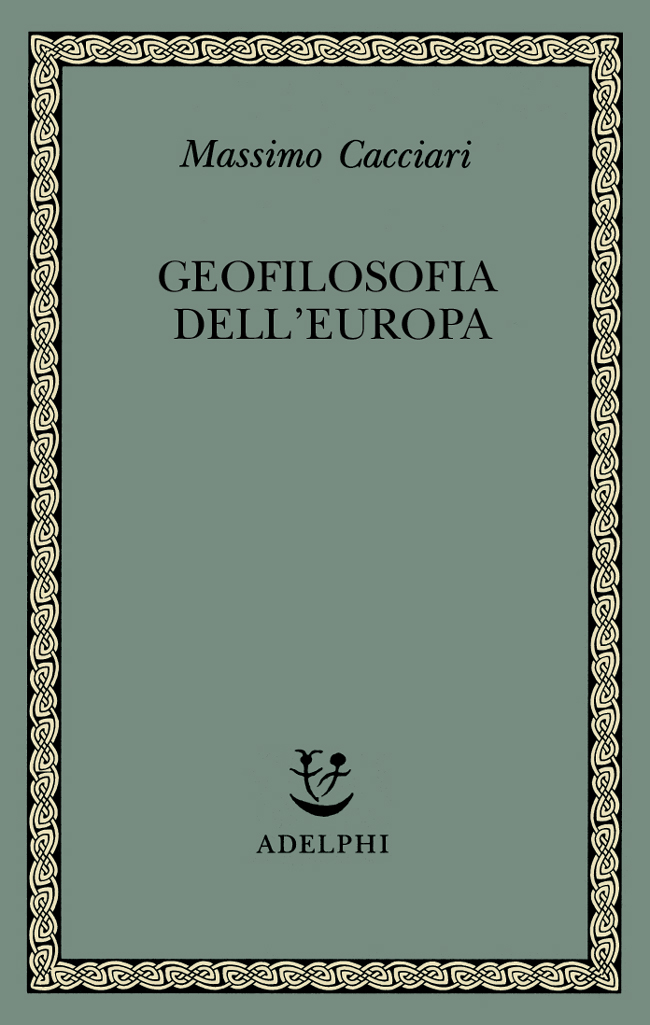 Copertina del volume: Geofilosofia dell’Europa