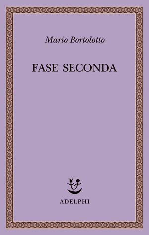 Copertina del volume: Fase seconda