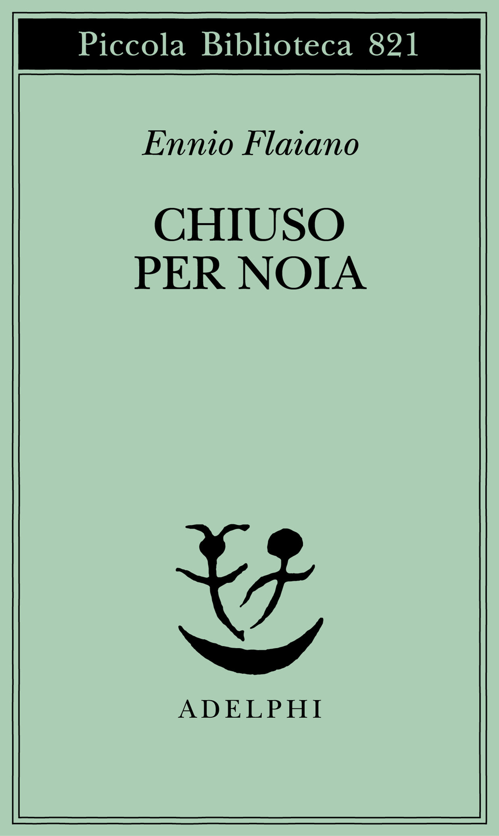 Copertina del volume: Chiuso per noia