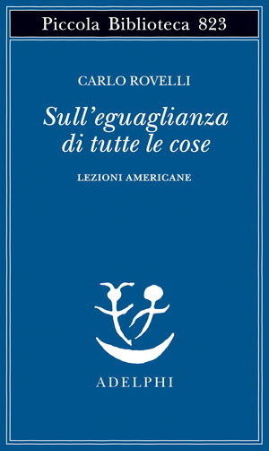 Copertina del volume: Sull’eguaglianza di tutte le cose