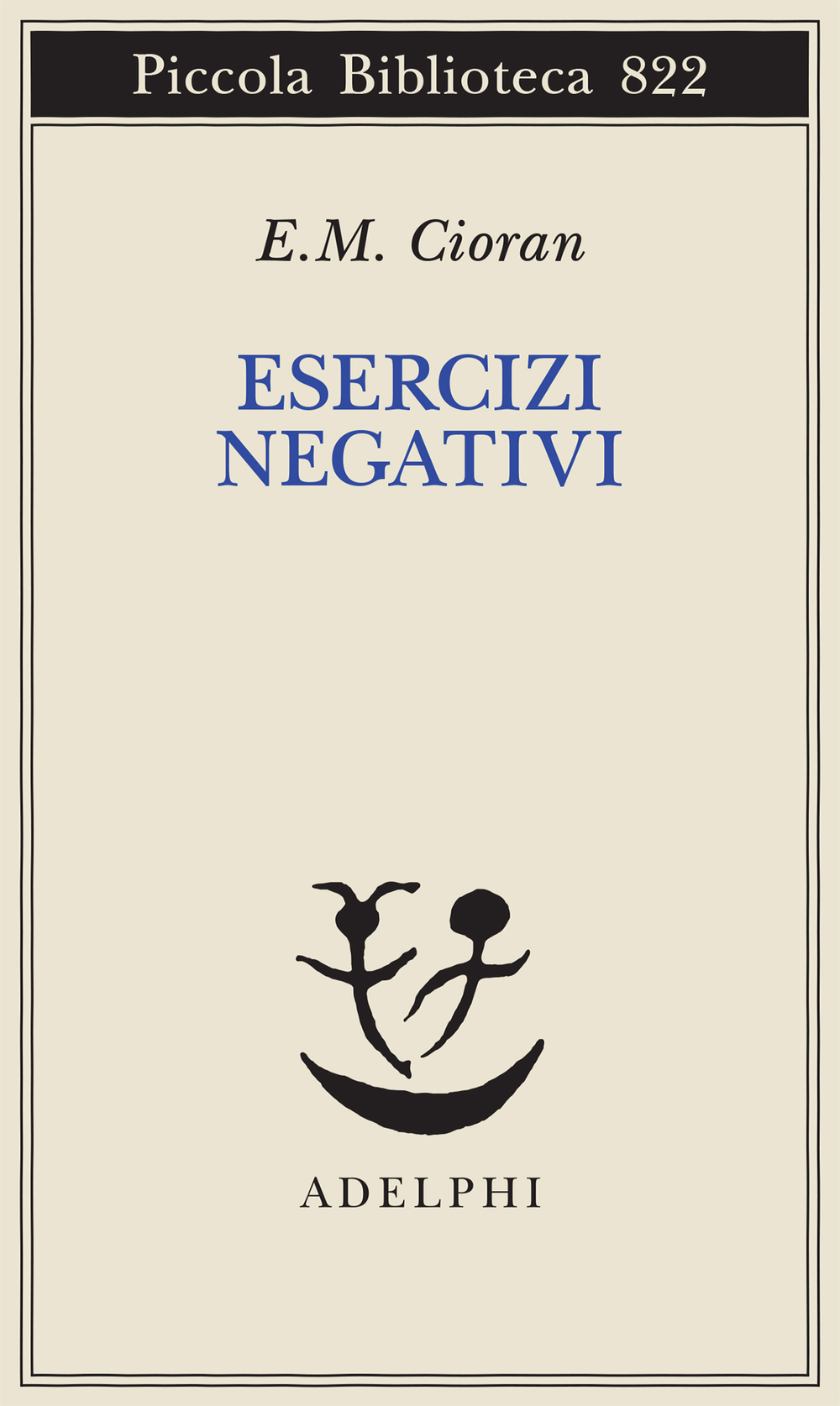 Copertina del volume: Esercizi negativi