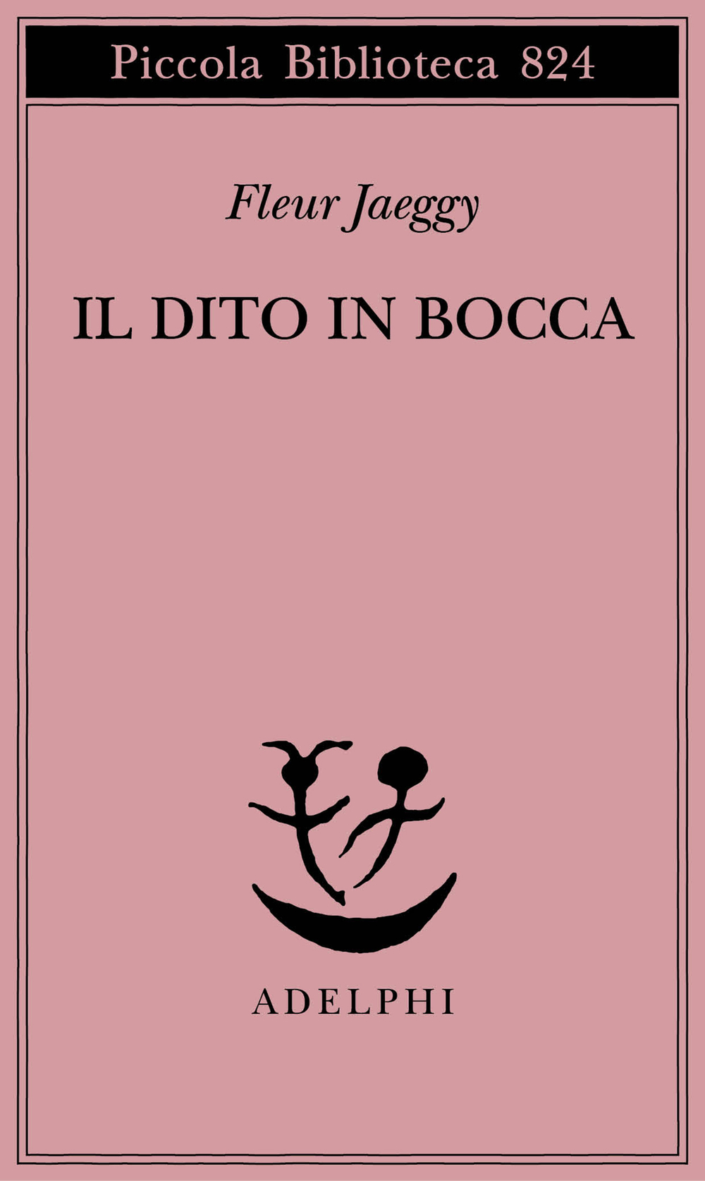 Copertina del volume: Il dito in bocca