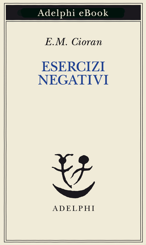Copertina del volume: Esercizi negativi