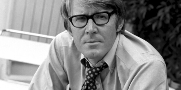 Alan Bennett nel 1973 (foto di Allan Warren)
