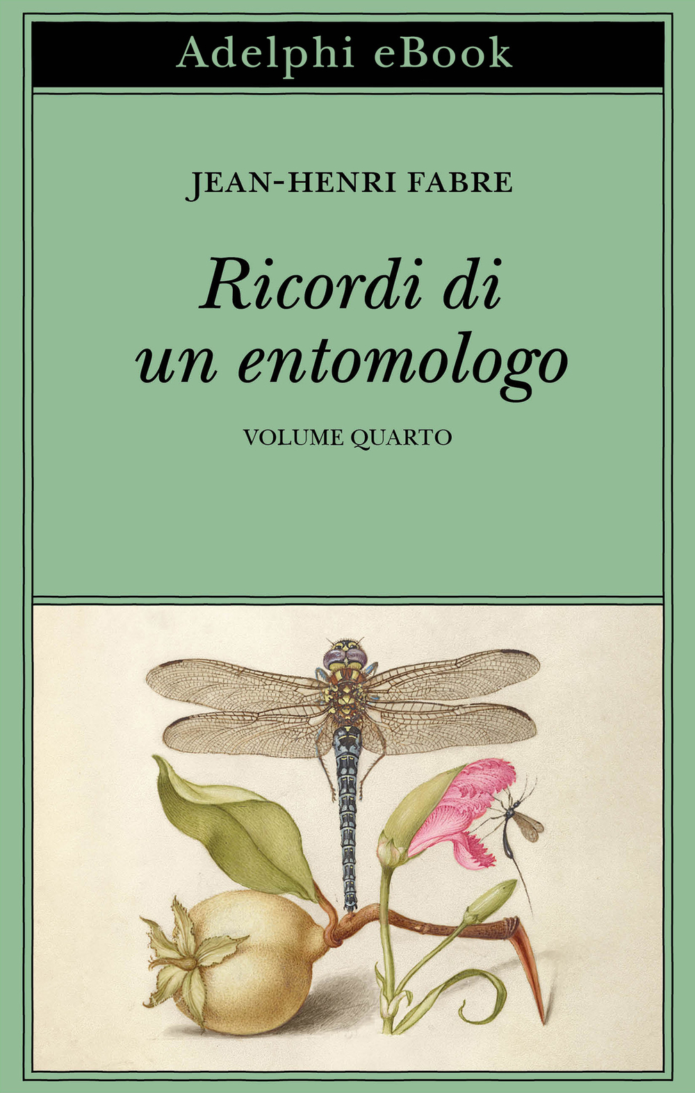 Copertina del volume: Ricordi di un entomologo, IV