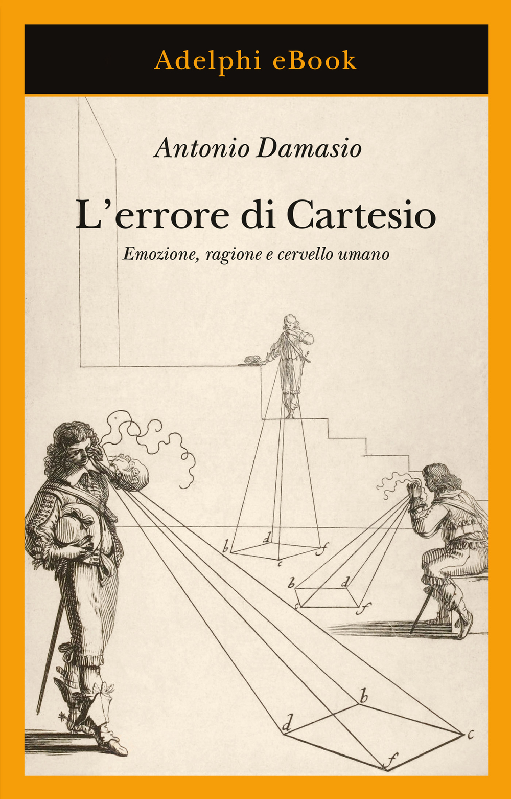 Copertina del volume: L’errore di Cartesio