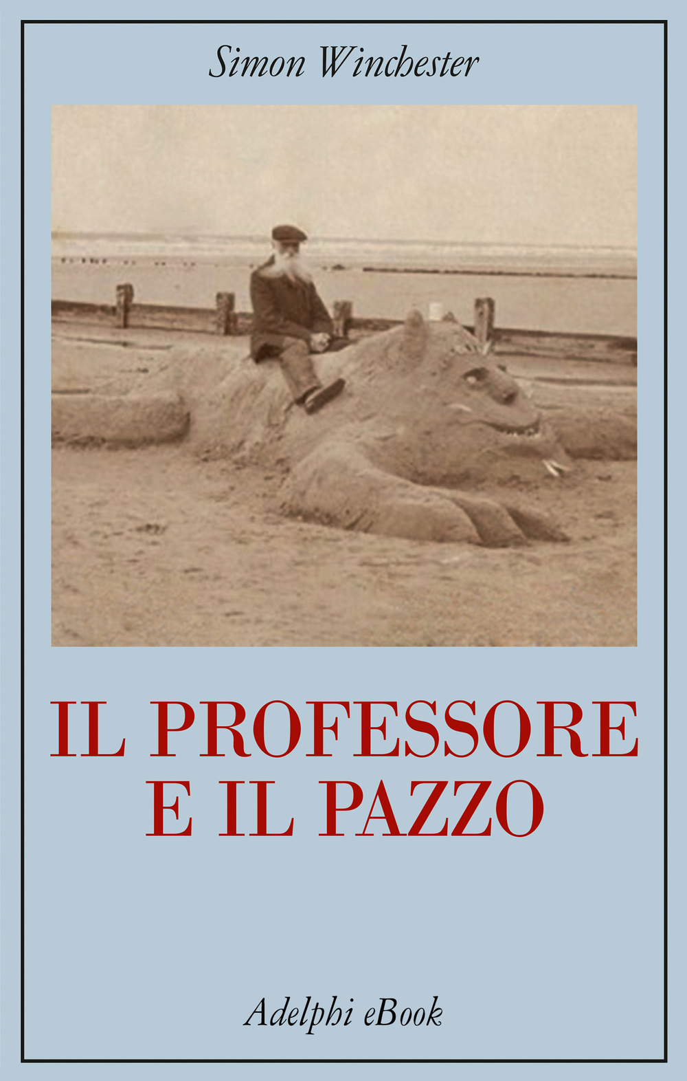 Copertina del volume: Il professore e il pazzo