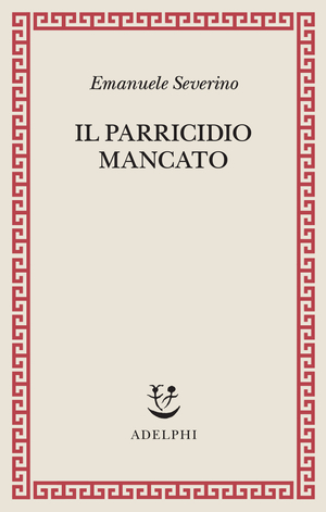 Copertina del volume: Il parricidio mancato