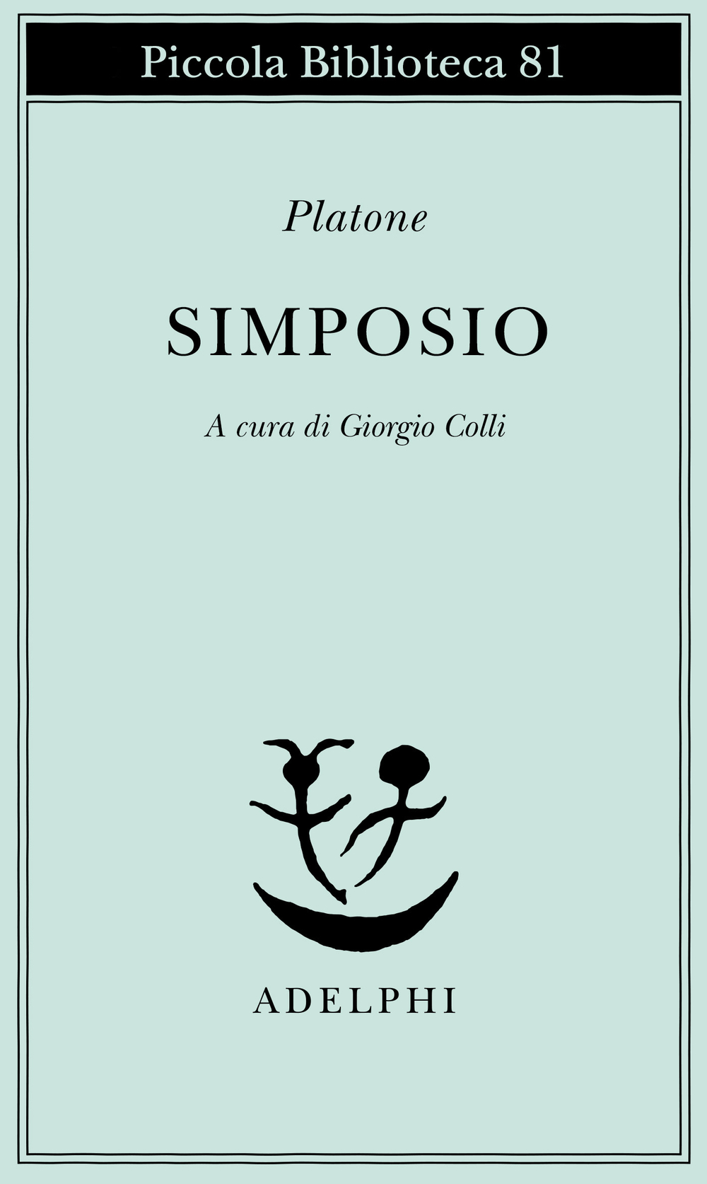Copertina del volume: Simposio